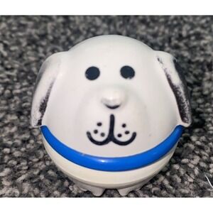 Vintage Little Tikes Toddle Tots Chunky People Dog Puppy House K9 Dalmatian Fire